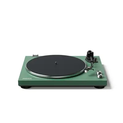 Kanto OBI3 turntable green